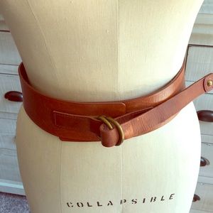 GAP Wide Leather Brown Belt